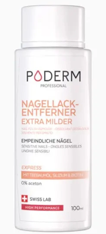 PODERM Nagellackentferner extra mild, ohne Aceton (100ml)