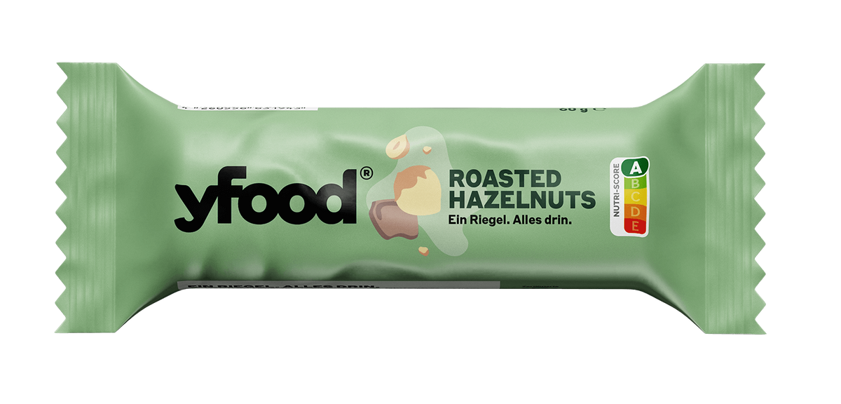 YFood Classic Riegel Hazelnut & Chocolate (12x60g)