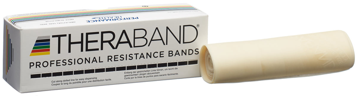 Theraband Übungsband beige, extra leicht, 5.50m (1 Stk)