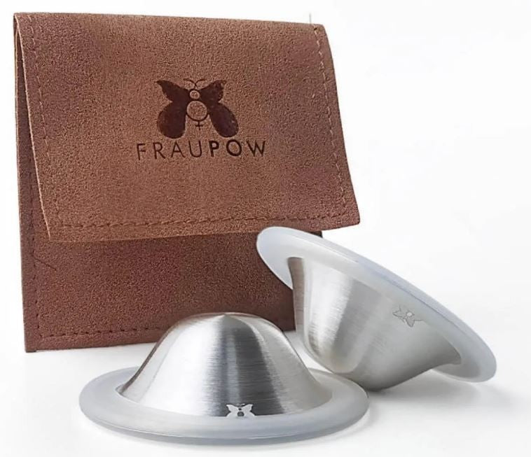 Fraupow Silberhütchen, Grösse 2 (2 Stk)