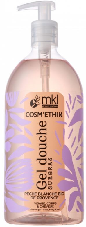 MKL Grüne Natur Duschgel Weisser Pfirsich (1 Liter)