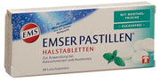 EMSER Pastillen mit Menthol zuckerfrei (30 Stk)