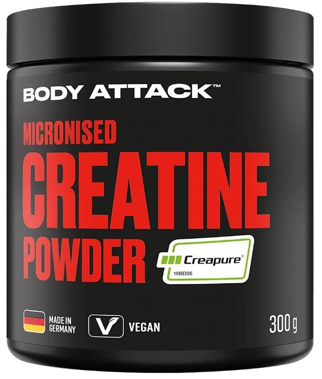 Body Attack Micronised Creatine Powder Creapure (300g)
