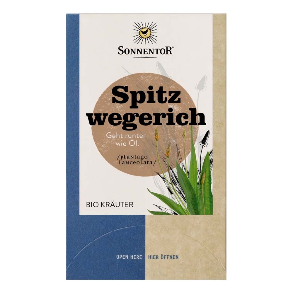 Sonnentor Spitzwegerich Kräutertee (18 Beutel)