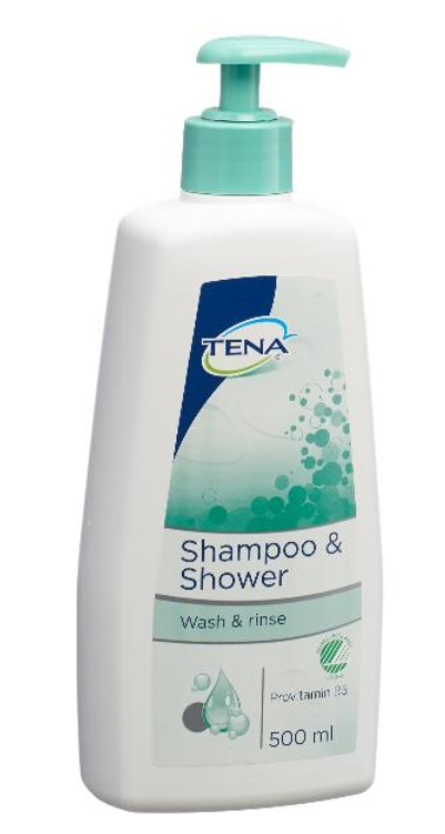 Tena Shampoo & Shower Flasche (500 ml)