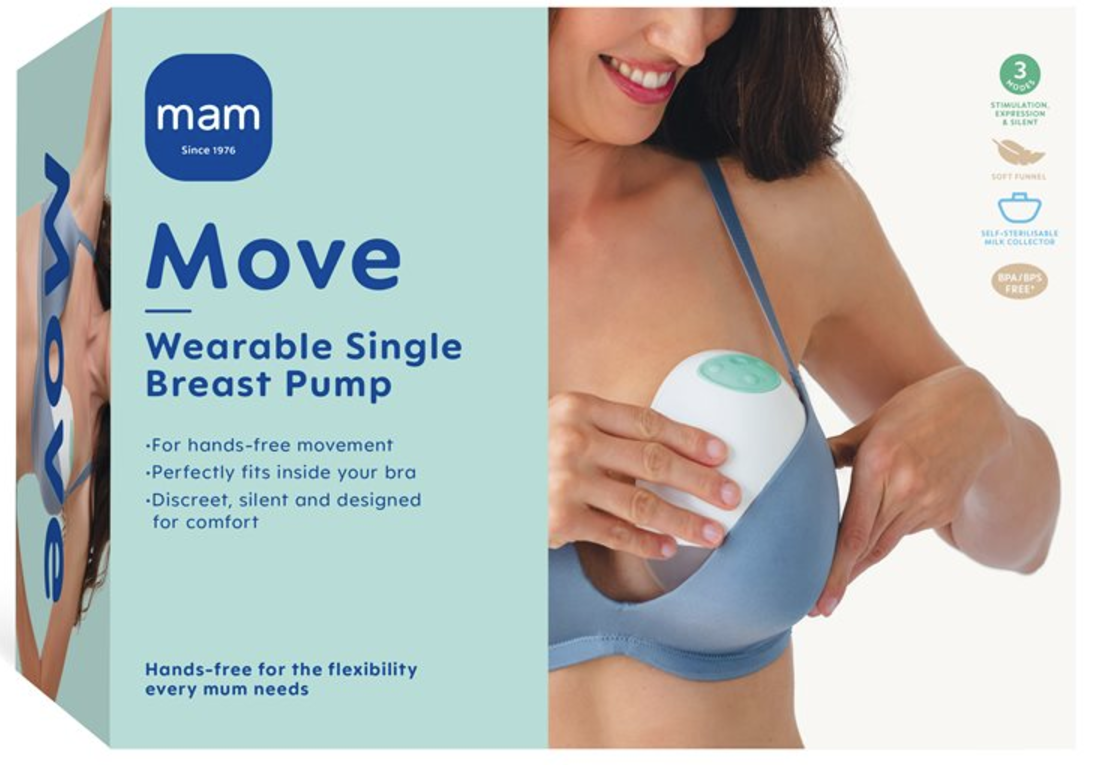 MAM Move Einzelmilchpumpe (1 Stk)