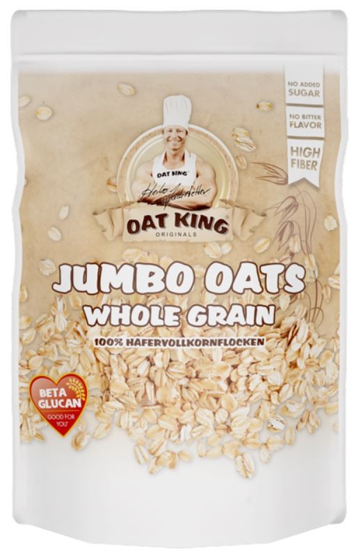 Oat King Jumbo Oats Whole Grain Beutel (1000g)
