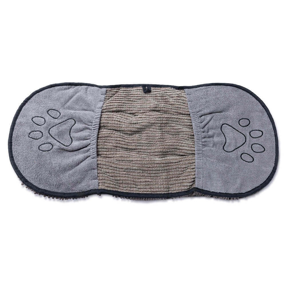 Dog Gone Smart Handtuch Dirty Dog Shammy für Hunde in grau (1 Stk)