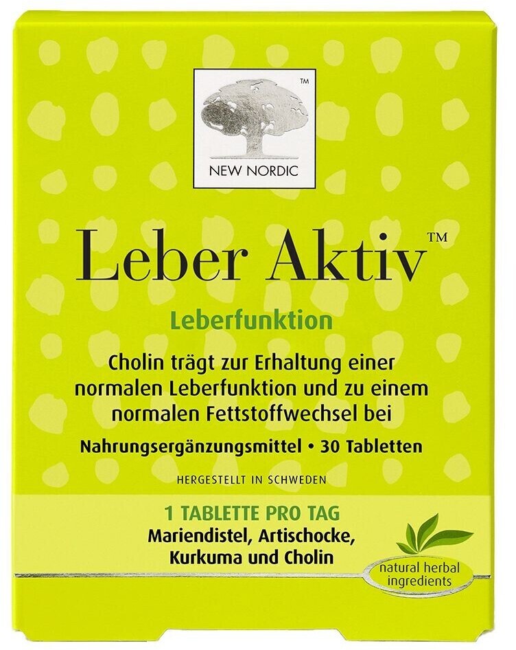 NEW NORDIC Leber Aktiv Tabletten (30 Stk)