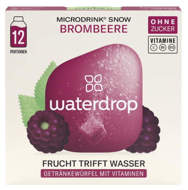 waterdrop Microdrink Brombeere Snow (12 Stk)