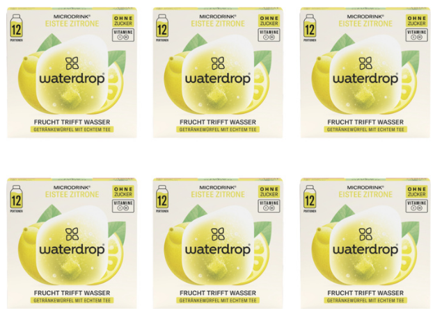 waterdrop Microdrink Eistee Zitrone (6x12 Stk)