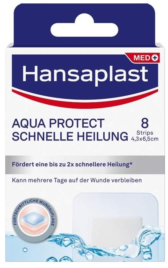 Hansaplast Aqua Protect Pflaster schnelle Heilung (8 Stk)