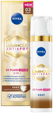 Nivea Luminous630 CC Fluid LSF30 dunkle Haut (40ml)