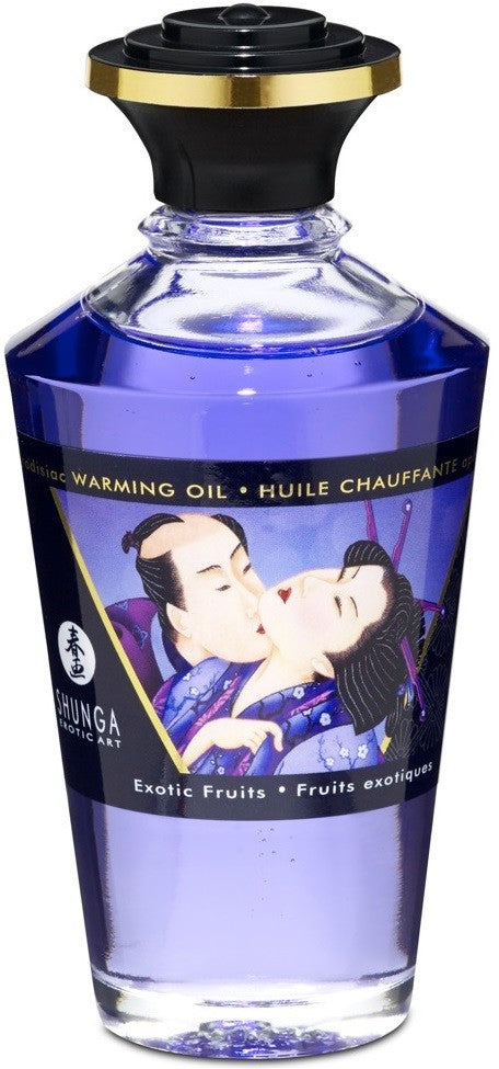 Shunga Aphrodisiac Exotic Fruits wärmendes Massageöl (100ml)