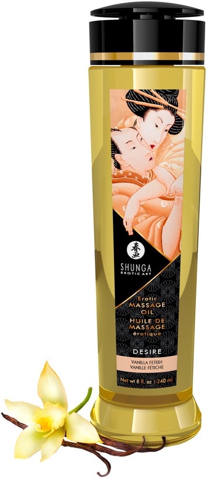 Shunga Erotic Massage Oil Vanilla Massageöl (240ml)