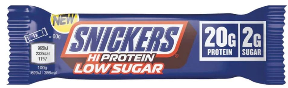 Snickers Hi Protein Low Sugar Bar Milk Chocolate (57g)