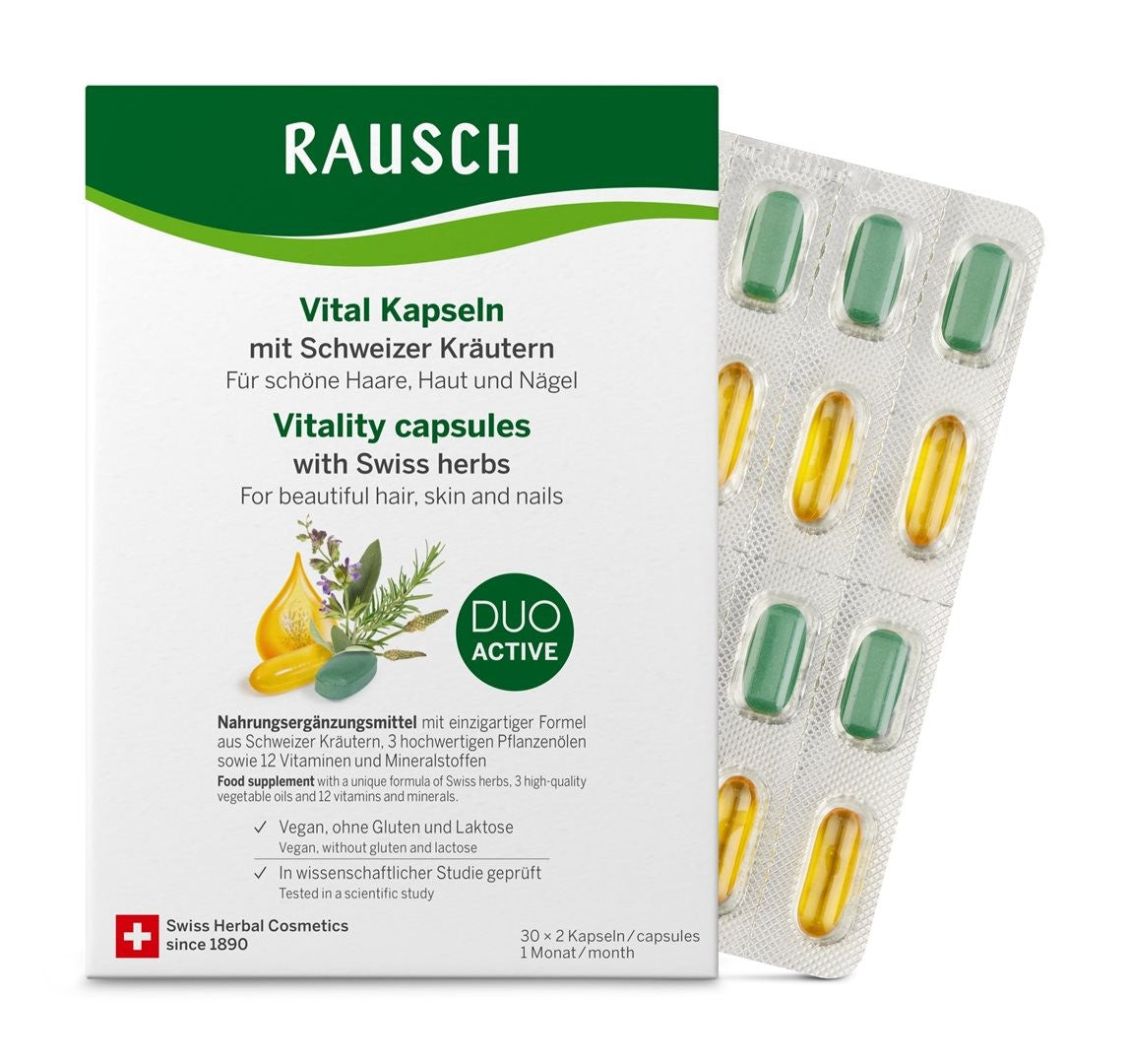 RAUSCH Vital Kapseln mit Schweizer Kräutern (3x60 Stk)