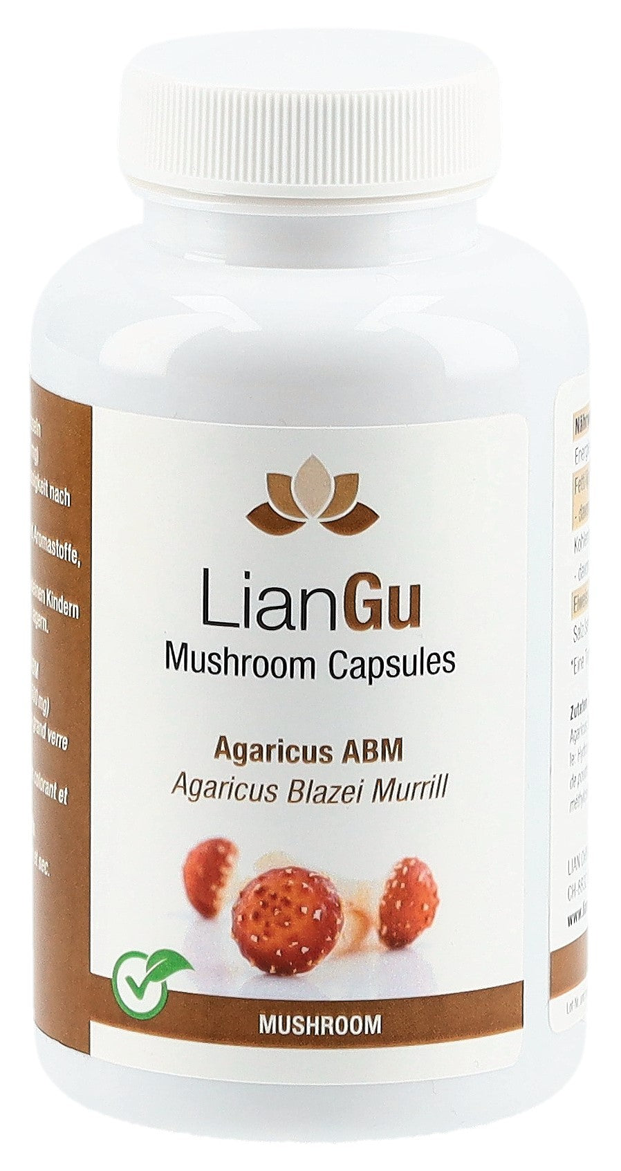LianGu Agaricus ABM Mushrooms Kapseln (120 Stk)