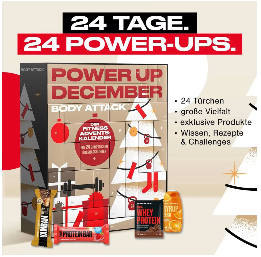 Calendario dell'Avvento Body Attack 2026 (1 pz)