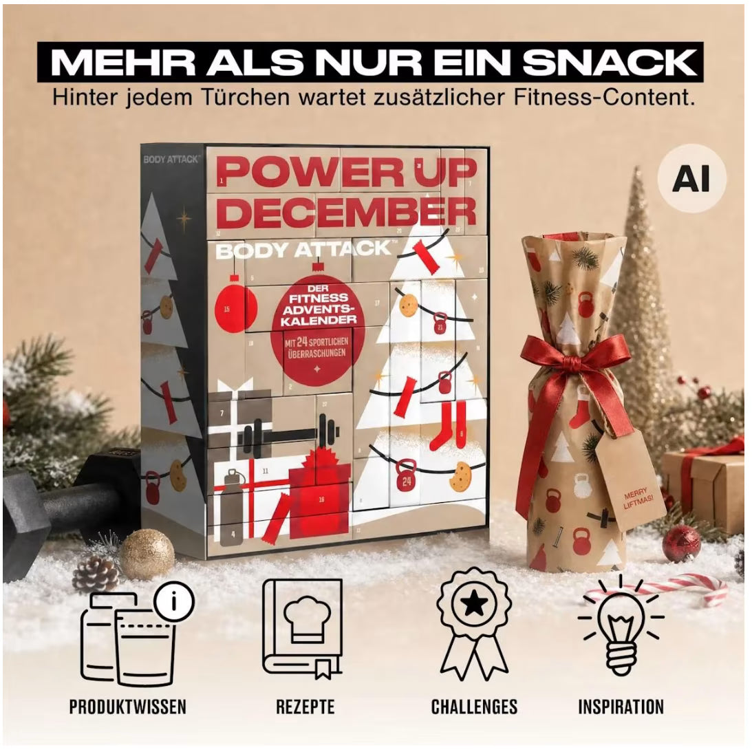 Body Attack Advent Calendar 2026 (1 pc)