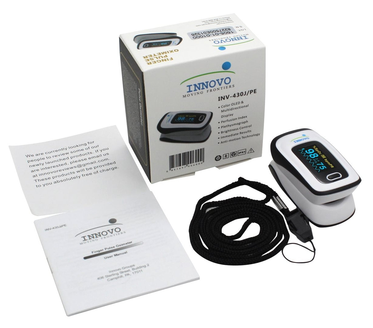 INNOVO Pulsoximeter (1 Stk)
