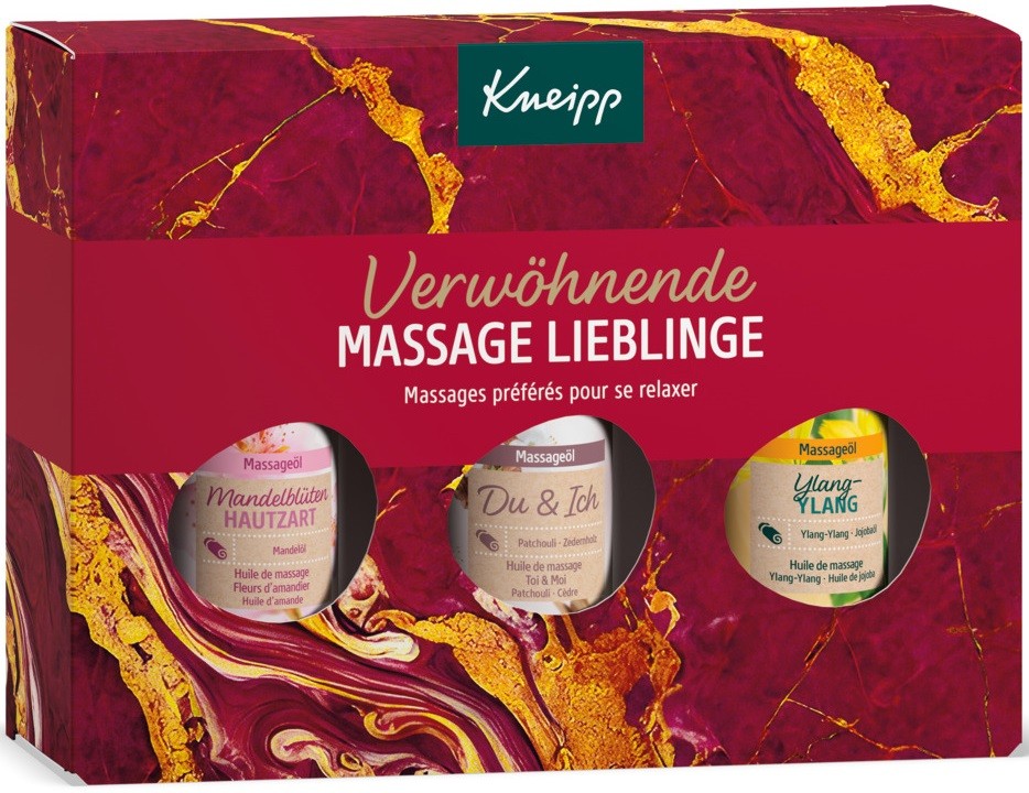 Kneipp Geschenkset Verwöhnende Massage Lieblinge (3x20ml)