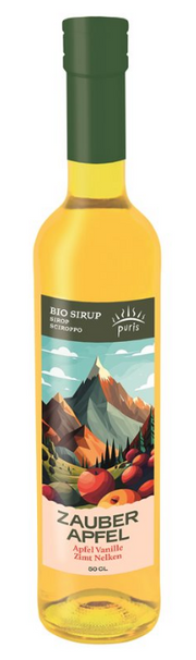 Puris SIRUP Zauberapfel Glasflasche (6x500ml)