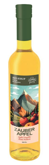 Puris SIRUP Zauberapfel Glasflasche (6x500ml)