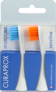 CURAPROX Hydrosonic Ersatzbürste sens blau-orange (2 Stk)