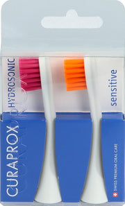 CURAPROX Hydrosonic Ersatzbürste sens rot-orange (2 Stk)