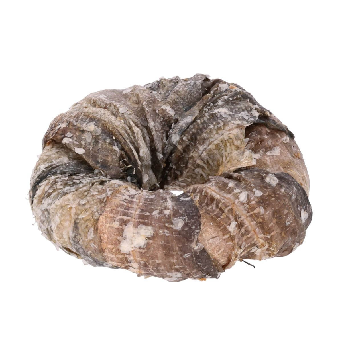 bePure Rind​- und Fischhaut Donut für Hunde (500g)
