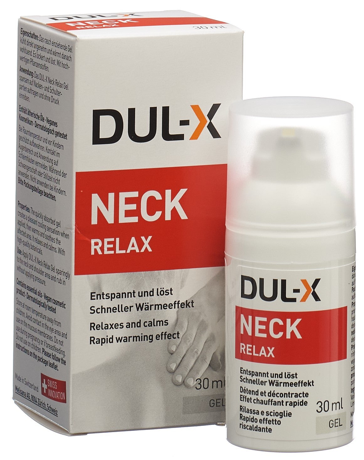 Dul-X Neck Relax Gel Dispenser (50ml)