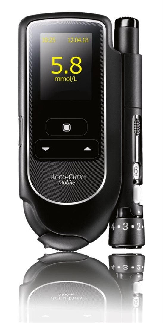 ACCU-CHEK Mobile Set mmol/L, Blutzuckermessgerät (1 Stk)