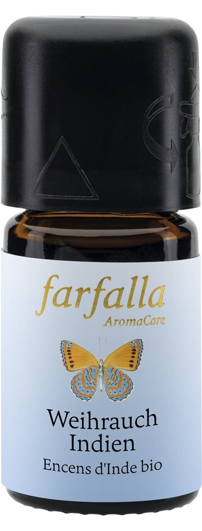 Farfalla Ätherisches Öl Weihrauch Bio Indien (5ml)