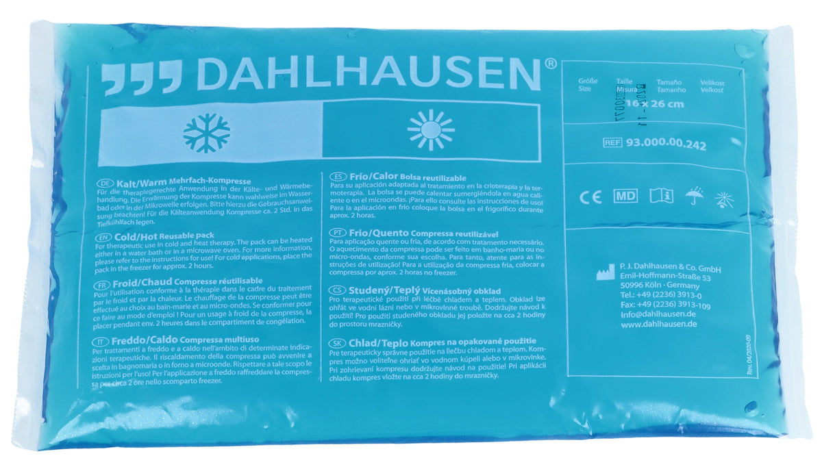 DAHLHAUSEN Kalt-/Warm-Kompresse 16x26cm Therapie (15 Stk)