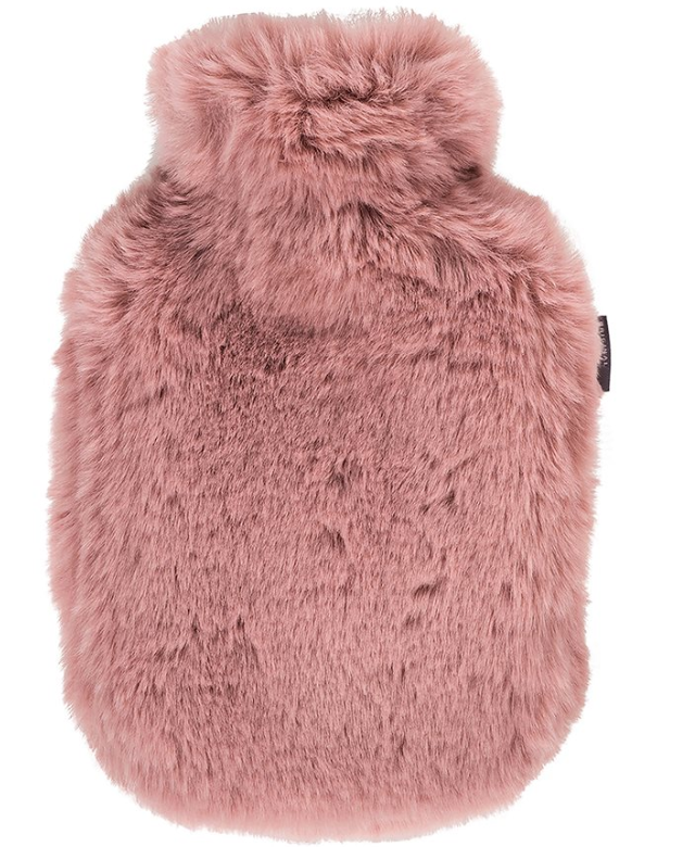 fashy Wärmflasche mit Flauschbezug extra soft hellrosa, 0.8l (1 Stk)