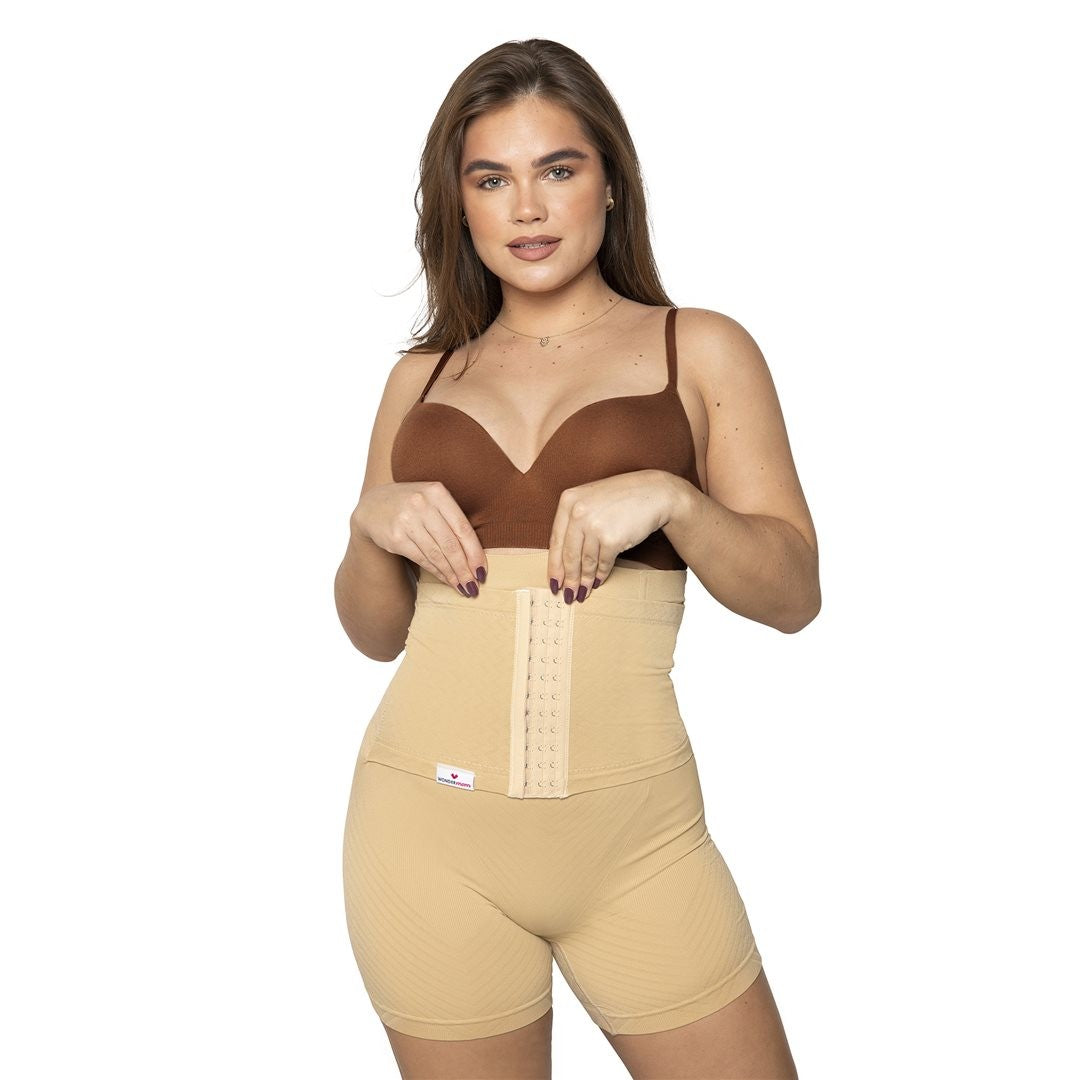 Wondermom Postpartum Belly Binder Shorts beige, Grösse 44 (1 Stk)