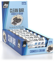 All Stars Clean Bar Cookies & Cream (18x45g)