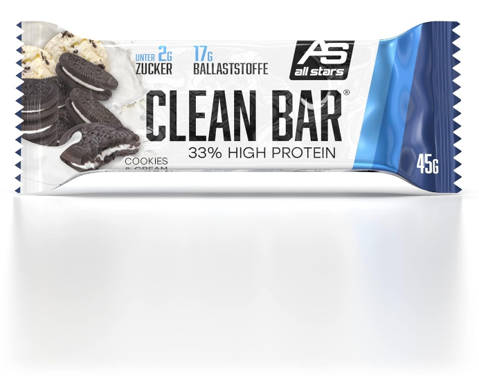 All Stars Clean Bar Cookies & Cream (60g)