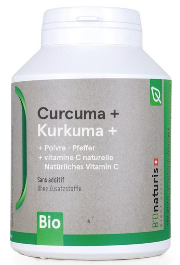BIOnaturis Kurkuma plus Kapseln (180 Stk)
