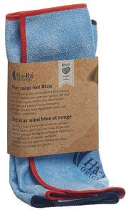 Ha-Ra Star Reinigungstuch Mini-Set, 25x25cm, blau (2 Stk)