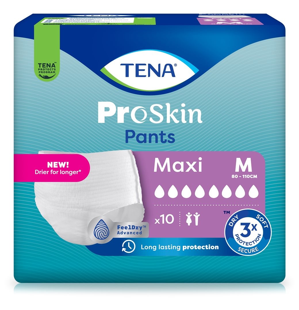 Tena Pro Skin Pants Maxi, Grösse M (10 Stk)