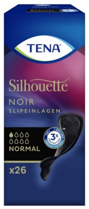 Tena Silhouette Noir, Slipeinlagen normal (26 Stk)