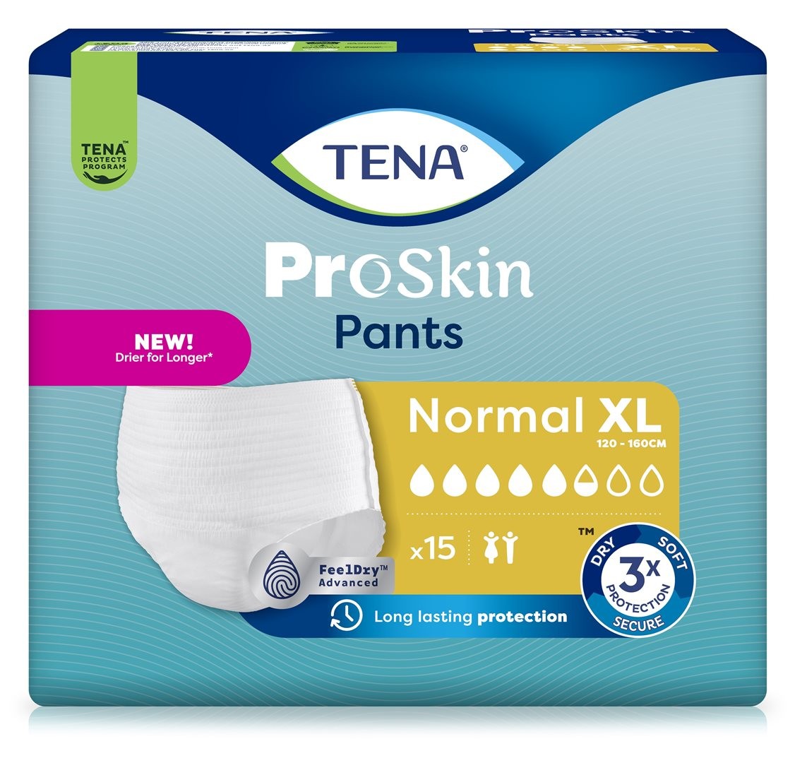 TENA Pants Normal XL, Hüftumfang 120-160cm (15 Stk)