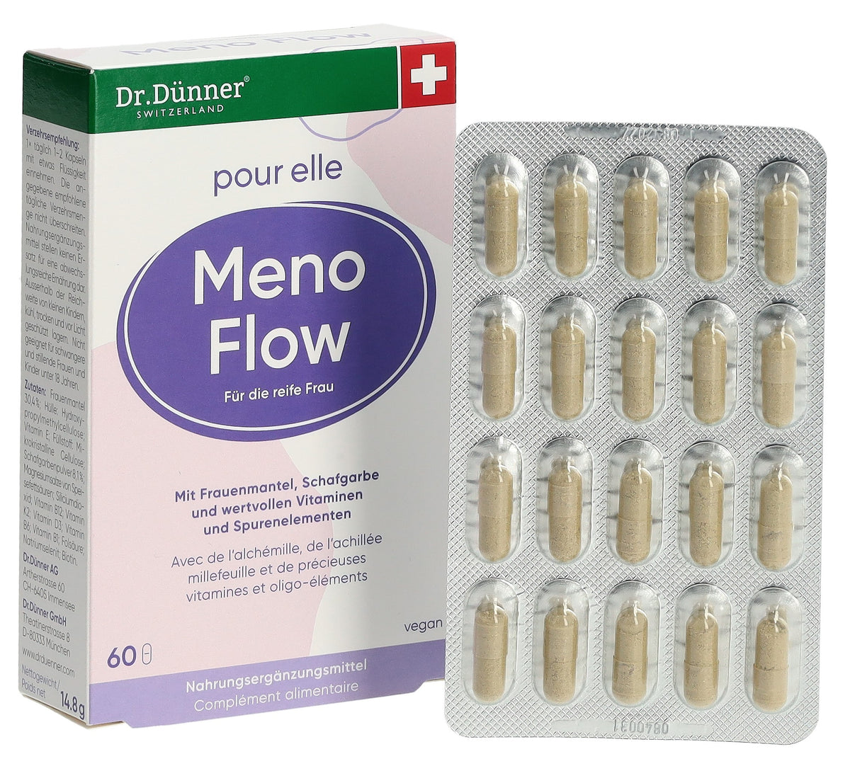 Dr. Dünner pour elle Meno Flow Kapseln (60 Stk)