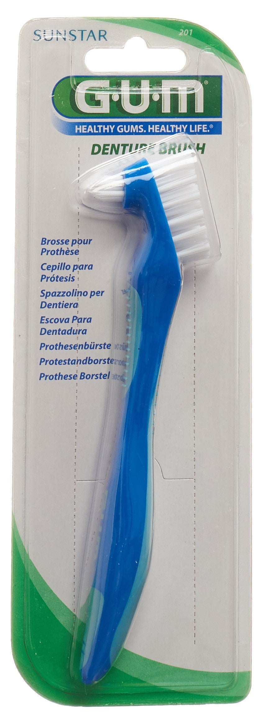 SUNSTAR Gum Prothesenbürste hart (1 Stk)