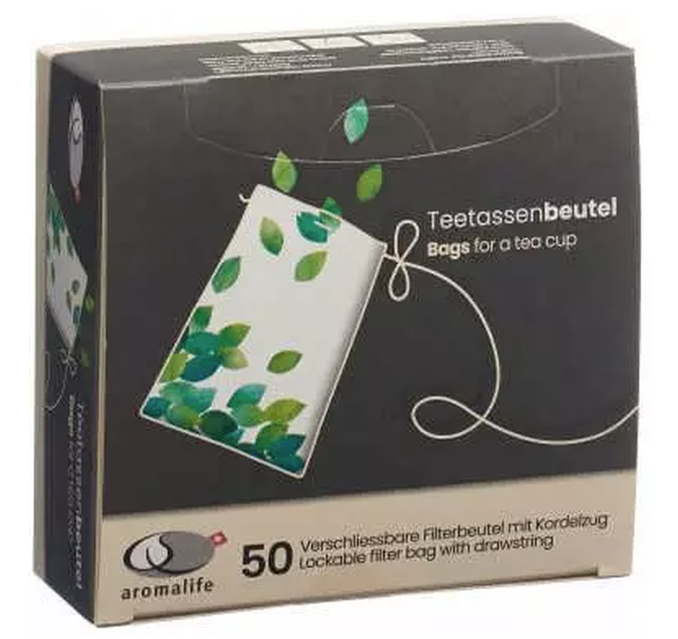 TOSSIT Filterbeutel für Tee und Gewürze (50 Stk)