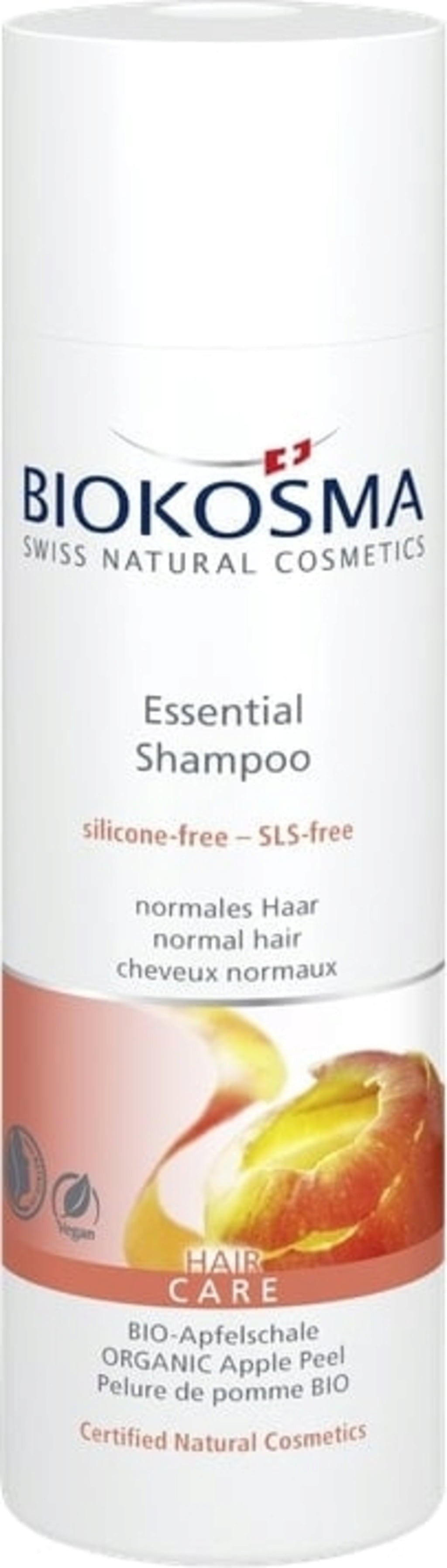 BIOKOSMA Essentiell Shampoo Bio-Apfelschale (200ml)