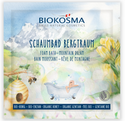BIOKOSMA Schaumbad Bergtraum mit Honig und Enzian (25ml)