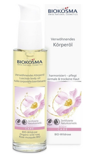 BIOKOSMA Körperöl Bio-Wildrose (100ml)